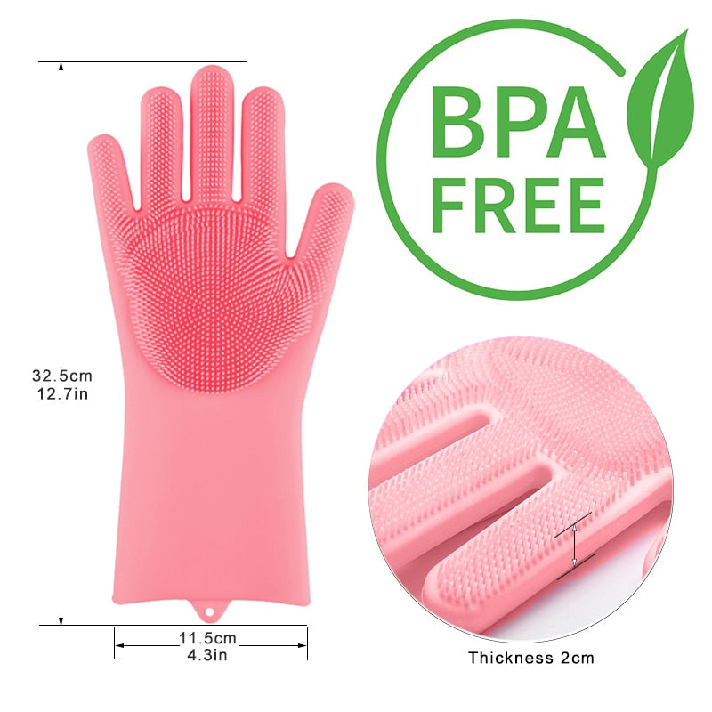 Silicone Dishwashing Gloves