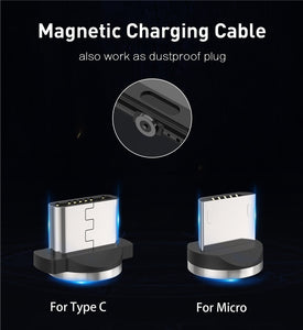 Magnetic USB Cable Charging Cable Fast Charging 