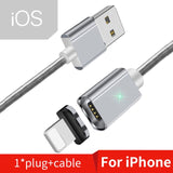 Magnetic Micro USB/Lightning/USB-C Charging Cable | Fast Charging