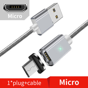 Magnetic Micro USB/Lightning/USB-C Charging Cable | Fast Charging