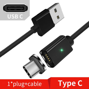 Magnetic Micro USB/Lightning/USB-C Charging Cable | Fast Charging