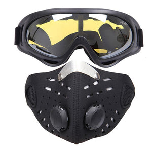 Motorcycle/Cycling/Anti-Pollution Face Mask with KN95 Filter