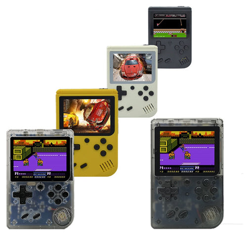 168 in 1 Retro Portable Mini Handheld Game Console 8-Bit 3.0 Inch Color LCD - Comes in 5 colours!