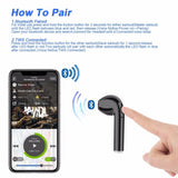 Air Pod Style Wireless Bluetooth Headphones